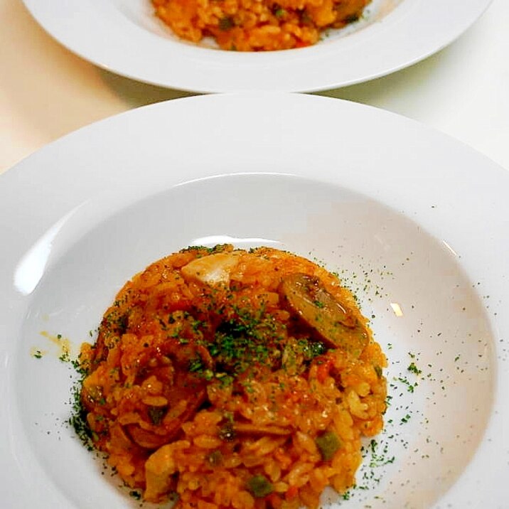 洋食屋さん昔懐かしの一皿!チキンライス